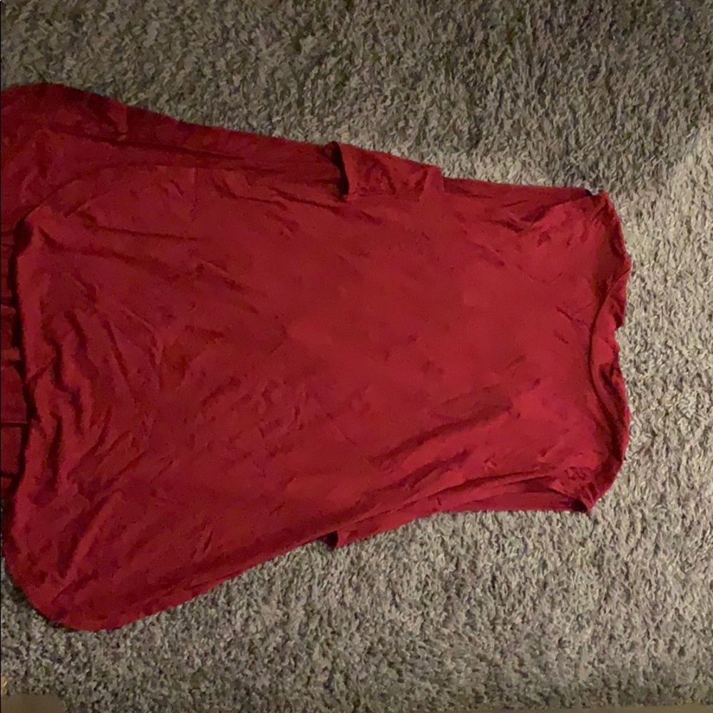 Red muscle turtle neck